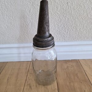 Vintage Presto Supreme Mason Jar with Metal Lid